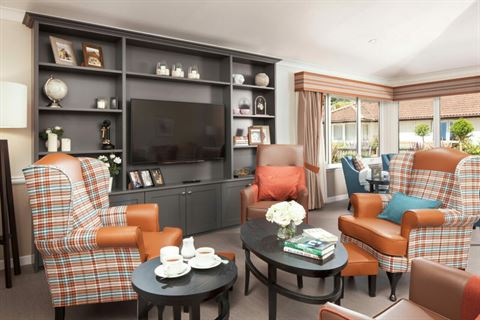 Dementia Friendly Designed Lounge in a Care Home