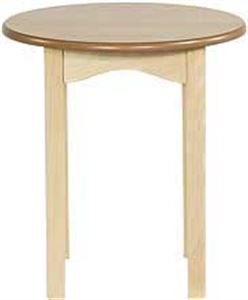 Picture of Circular coffee table challenging environment