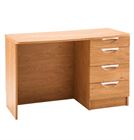 Picture of Denver free standing 4 drawer single dressing table CE
