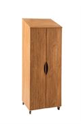 Picture of Denver plus 25mm cut out double wardrobe with sloping top CE