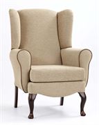 Picture of Windsor high back chair queen anne leg