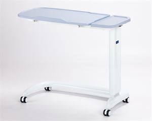 Picture of Enterprise tilting overbed table\chair in Blue with plastic base cover