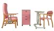 Picture of Vision Type A4 Bedside Locker - Rose Pink