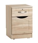 Picture of Delaware Bedside Cabinet with Door and Lock