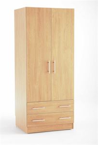 Picture of Florida Double Wardrobe 2 Drawer